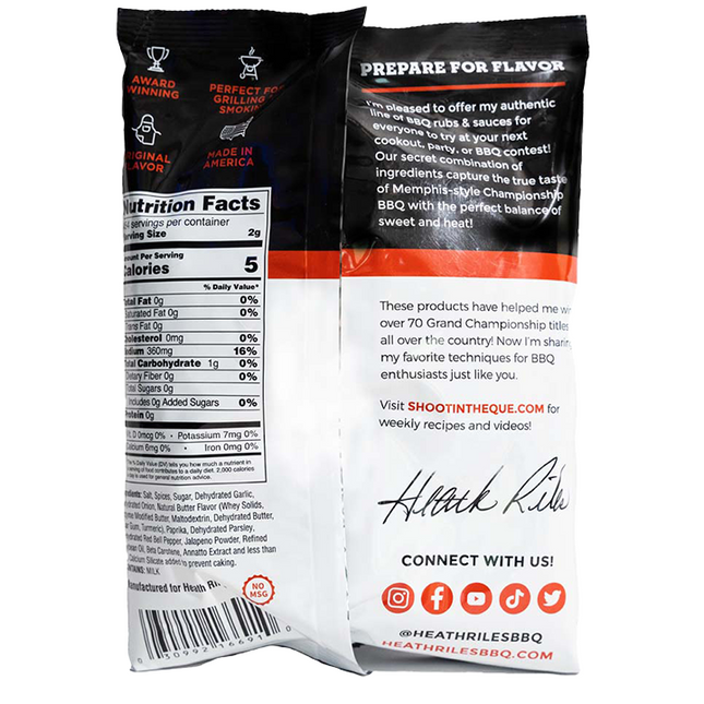 Heath Riles Heath Riles BBQ Honey Chipotle Rub 2lb