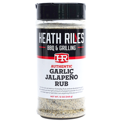 Heath Riles Heath Riles Garlic Jalapeno Rub 12 oz