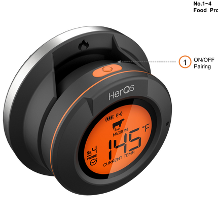 HerQs HerQs Dome Thermometer