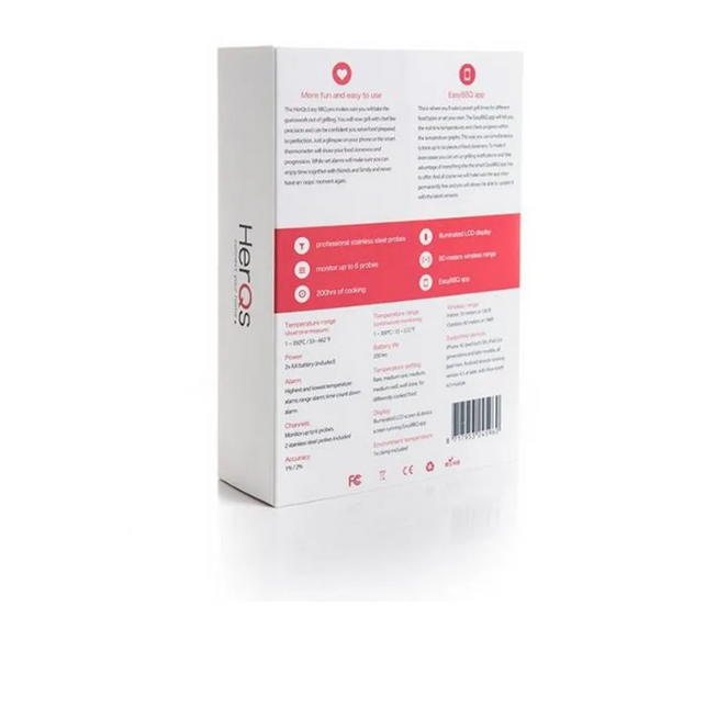 HerQs HerQs Easy Pro BBQ Thermometer