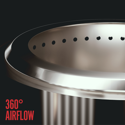 HerQs HerQs Smokeless FirePit Blaze