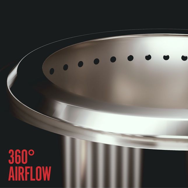 HerQs HerQs Smokeless FirePit Blaze