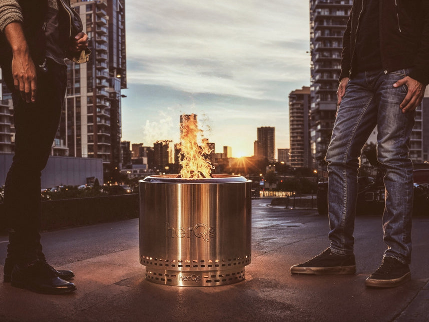 HerQs HerQs Smokeless FirePit Blaze
