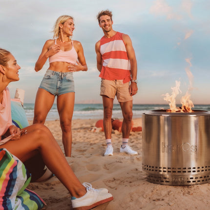 HerQs HerQs Smokeless FirePit Blaze