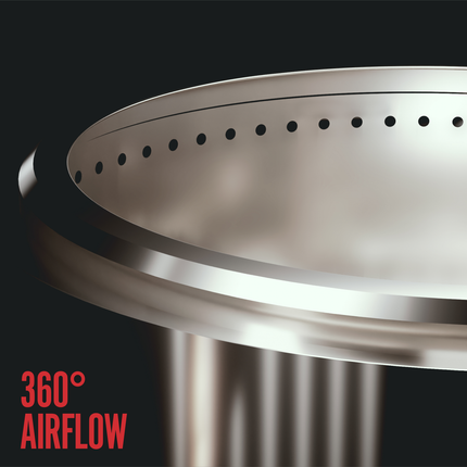 HerQs HerQs Smokeless FirePit Chief