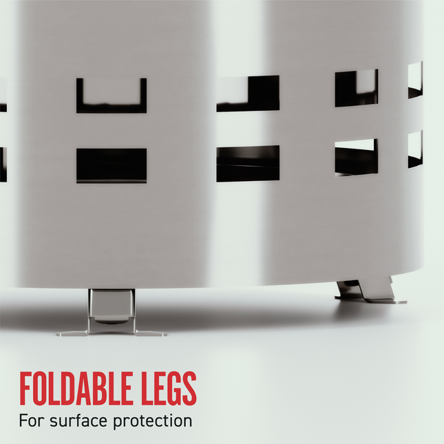 HerQs HerQs Smokeless FirePit Mighty