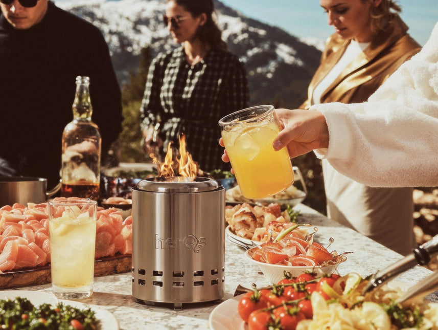 HerQs HerQs Smokeless FirePit Mighty