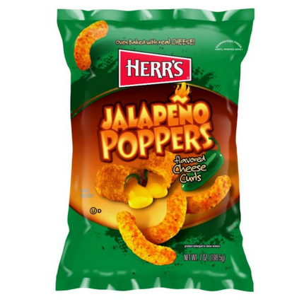 Herrs Sorry We Lost The Date... Herr's Jalapeño Cheese Curls 200 gram