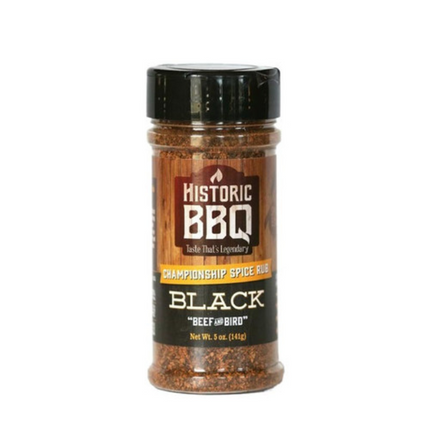 Historic BBQ Historic BBQ Black Beef & Bird BBQ Rub 10oz
