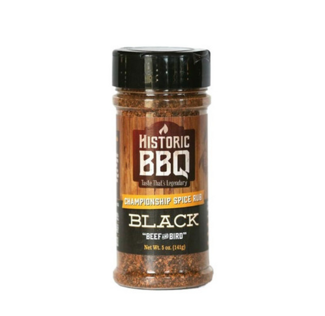 Historic BBQ Historic BBQ Black Beef & Bird BBQ Rub 10oz