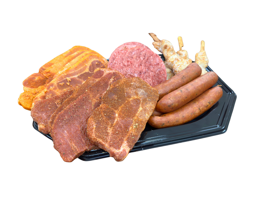 Home Made BBQ Vleespakket (per persoon)