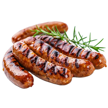 Home Made BBQ Worst Bacon Onion 5 x 80 gram