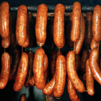 Home Made BBQ Worst Texas Cheddar / Groene Jalapeño 5 x 80 gram