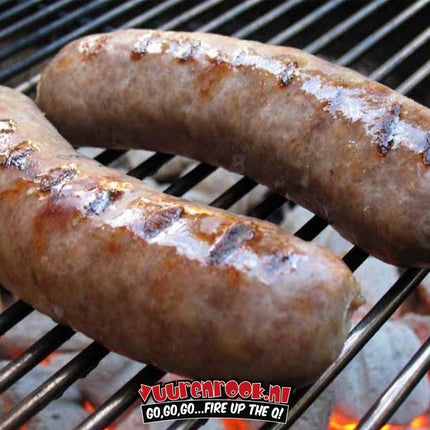 Home Made Duitse Braadworst (Deutsche Bratwurst) 5 x 100 gram