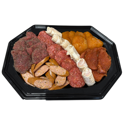 Home Made kerst Gourmetschaal 4 Personen