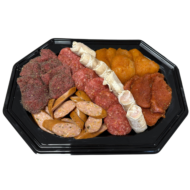 Home Made kerst Gourmetschaal 4 Personen