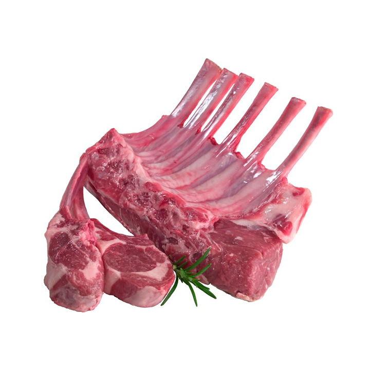 New Zealand Lamb Frenched Rack 1000 grams