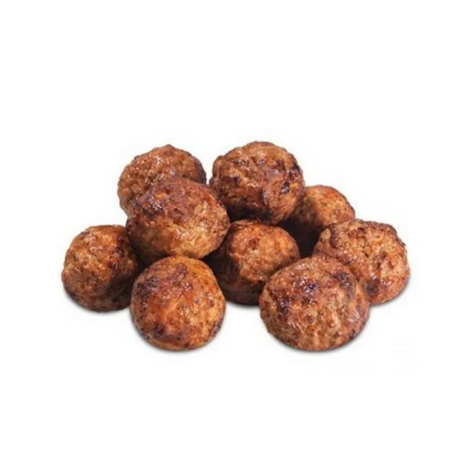 Home Made Winkel Weekdeal: Slagers Borrel Gehaktballetjes (Indische) 2000 gram (circa 65 stuks)
