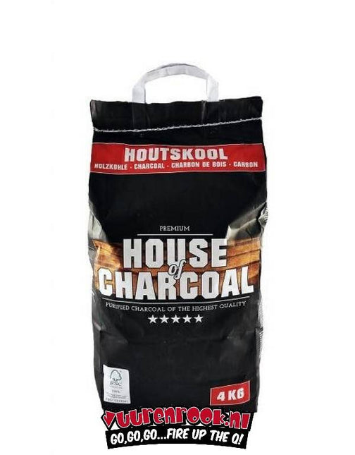 House of Charcoal House of Charcoal Horeca Houtskool 4 kg