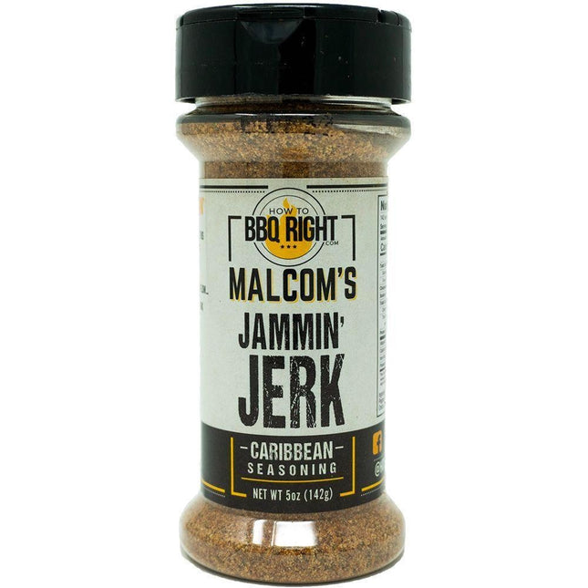 How To BBQ Right Malcom's Jammin Jerk Caribbean Seasoning 5 oz