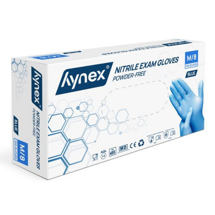 Hynex Hynex Nitril Handschoenen Xtra Strong Blauw 100 stuks Medium