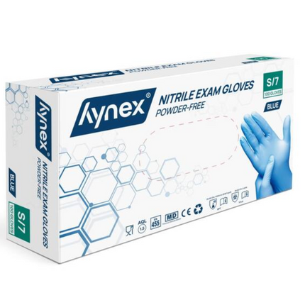 Hynex Hynex Nitril Handschoenen Xtra Strong Blauw 100 stuks Small