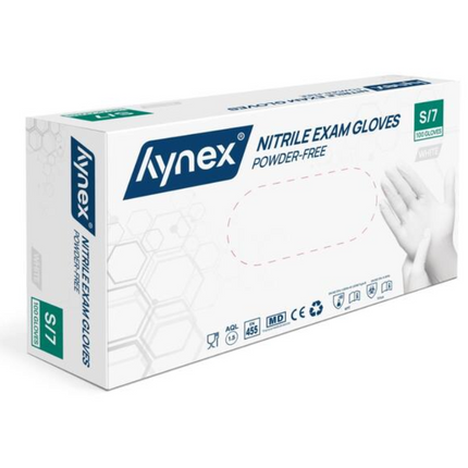 Hynex Hynex Nitril Handschoenen Xtra Strong Wit 100 stuks Small