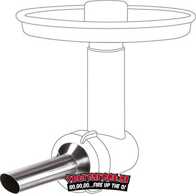 Jupiter Jupiter Germany Enterprise 5 RVS Worstvulpijp Schuin