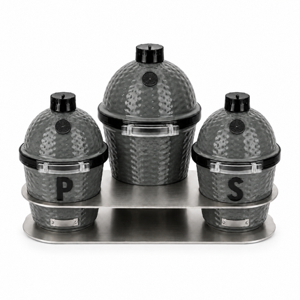 Kamado Specials Kamado Rub / Peper & Zout Strooier Grijs