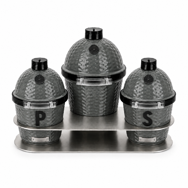 Kamado Specials Kamado Rub / Peper & Zout Strooier Grijs