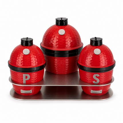 Kamado Specials Kamado Rub / Peper & Zout Strooier Rood