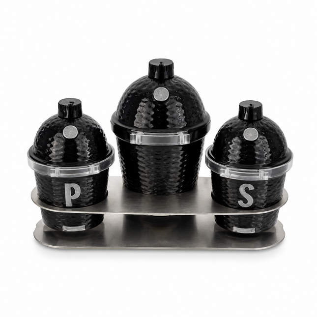 Kamado Specials Kamado Rub / Peper & Zout Strooier Zwart