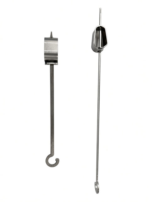 Kamado Specials Kebabspies 25 cm met Heavy Duty Klem 2 stuks