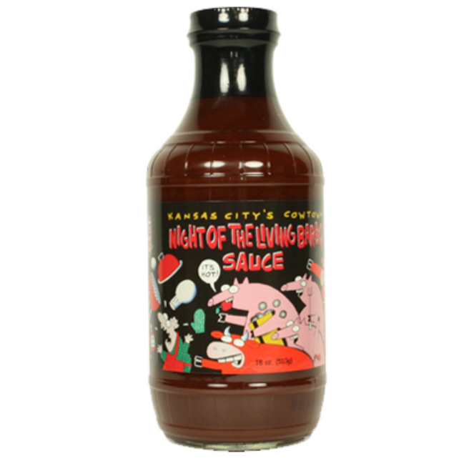 Kansas City Kansas City Cow Town Night of The Living BBQ Sauce 18oz