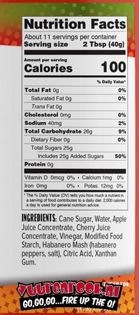 Kosmos Kosmos Cherry Apple Habanero Rib Glaze 16oz