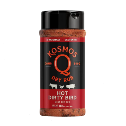 Kosmos Kosmos Dirty Bird Hot BBQ Rub 11 oz