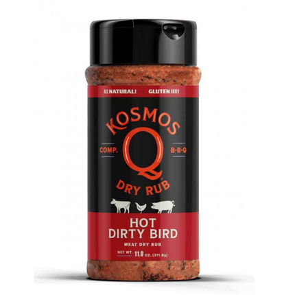 Kosmos Kosmos Dirty Bird Hot BBQ Rub 11oz
