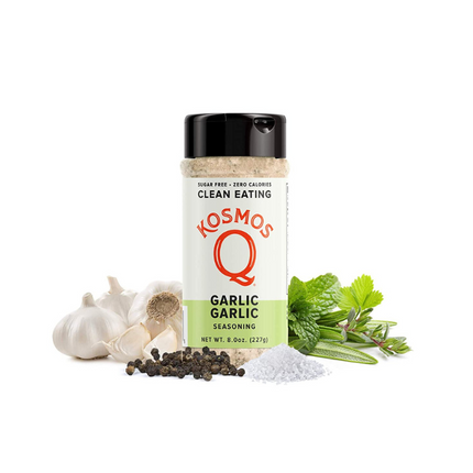 Kosmos Kosmos Garlic Garlic Sugar Free Clean Eating Seasoning 8oz