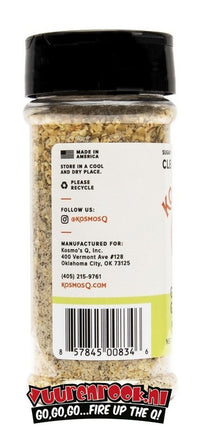 Kosmos Kosmos Garlic Garlic Sugar Free Clean Eating Seasoning 8oz