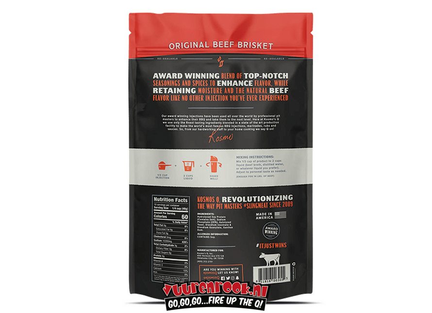 Kosmos Kosmos Original Beef Brisket Injection 16oz