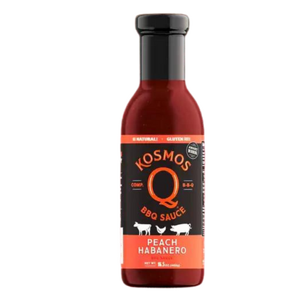 Kosmos Kosmos Peach Habanero BBQ Sauce 16.5oz