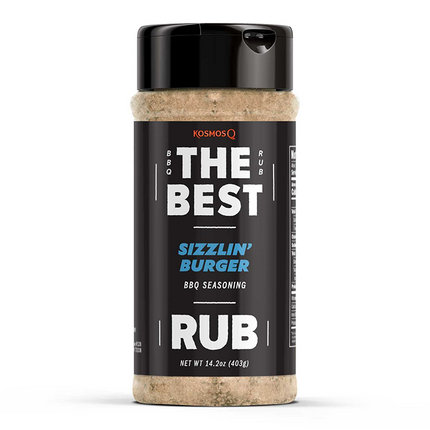 Kosmos Kosmos The Best Sizzlin' Burger Rub 14.2 oz
