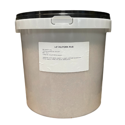 LetzQ LetzQ Award Winning Pork Rub 5 kg