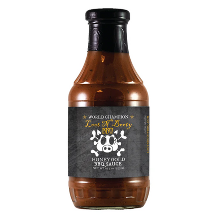Loot n Booty Loot N' Booty BBQ Honey Gold BBQ Sauce 553ml