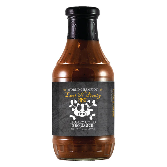 Loot n Booty Loot N' Booty BBQ Honey Gold BBQ Sauce 553ml