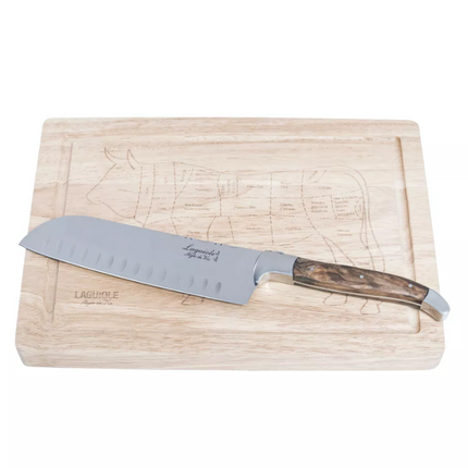 Luxury Line Luxury Line Snijplank met Santokumes