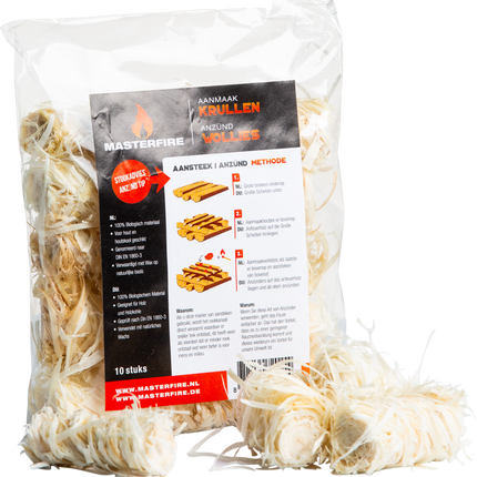 Masterfire Masterfire Aanmaak Wokkels 10 stuks