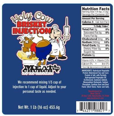 Meat Church Meat Church Holy Cow Brisket Injection 16oz
