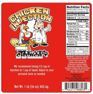 Meat Church Meat Church T-Bird's Chicken Injection 16oz