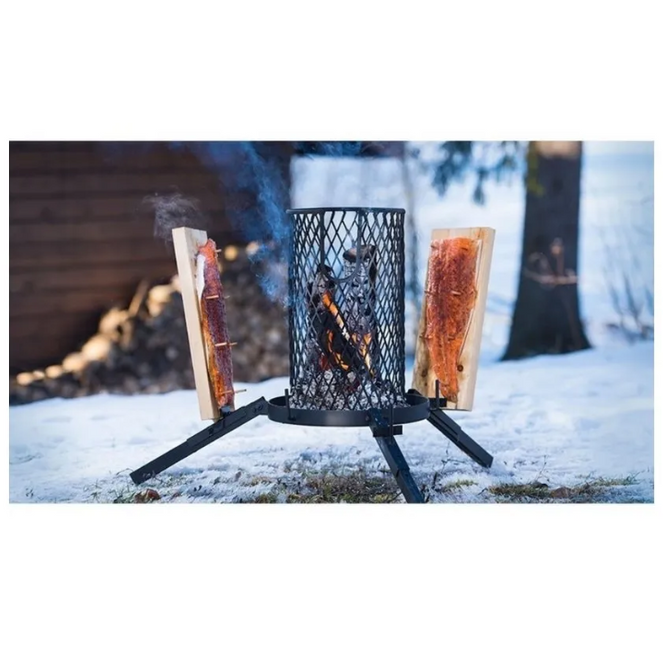 Mustang Mustang Visrooster Grill Set Loimu